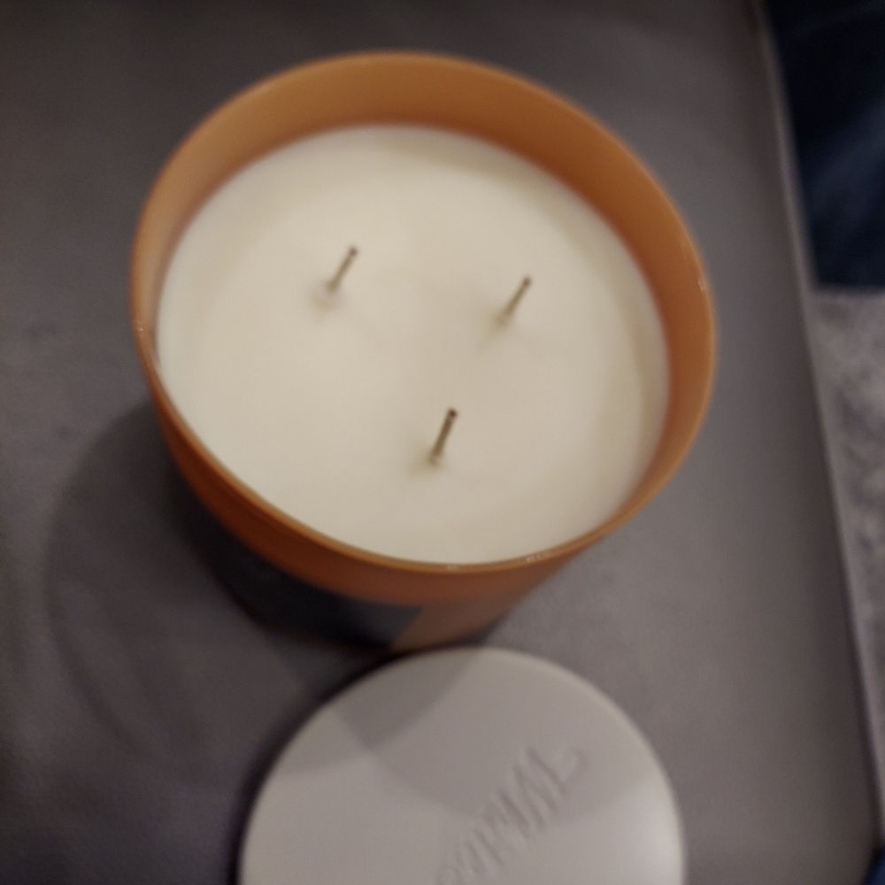 White tea and jasmine candle by bath and body works - Picture 3 of 3
